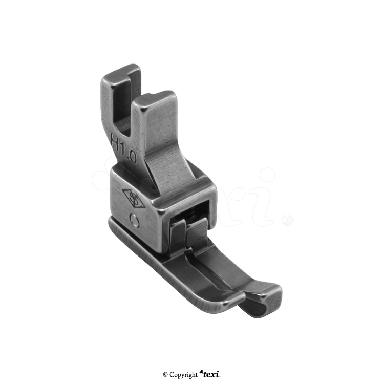 TEXI 0001 - Compensating foot for household machine, right 1.0 mm - 2 Compensating foot for household machine, right 1.0 mm