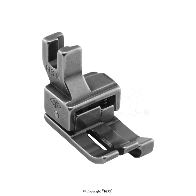 TEXI 0006 - Compensating foot for household machine, right 6.0 mm - 2 Compensating foot for household machine, right 6.0 mm