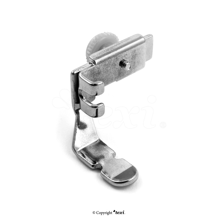 TEXI 0019 - Double-sided, wide, zipper and cording foot for household machine - 2 Double-sided, wide, zipper and cording foot for household machine