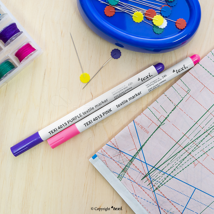 TEXI 4015 PURPLE - Disappearing pen - purple - 3 Disappearing pen - purple
