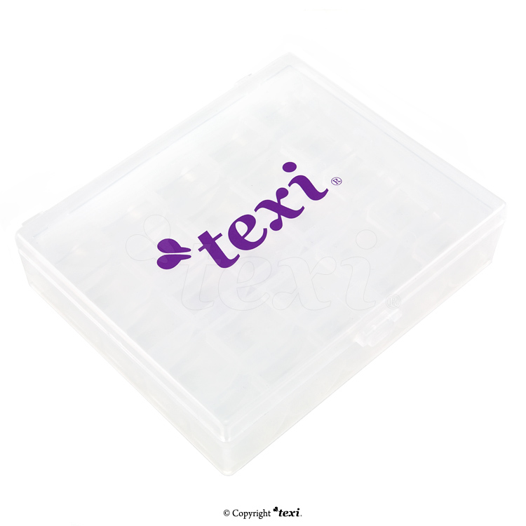 TEXI 4033 - Storage box for 25 bobbins - 2 Storage box for 25 bobbins