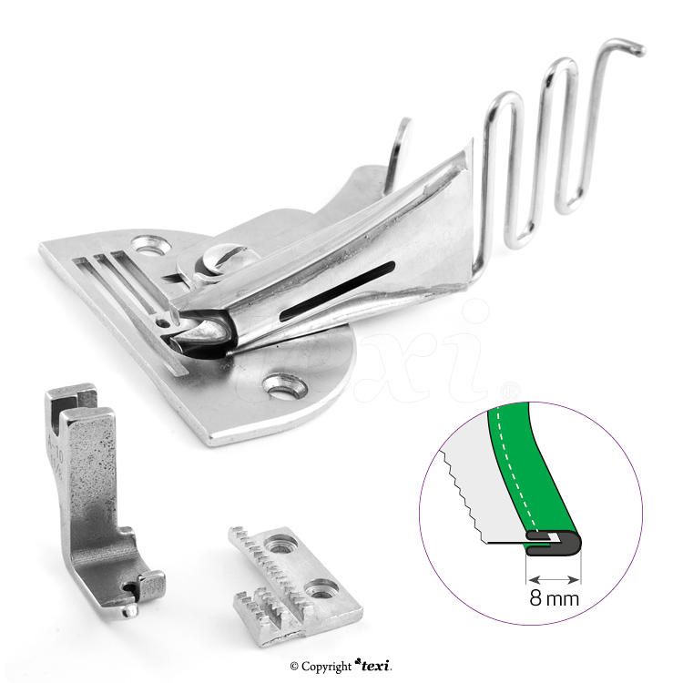 TEXI 6001 30/8,0MM - Right angle bias binder 30/8 mm - 2 Right angle bias binder 30/8 mm
