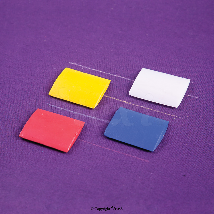 TEXI 4019 - Tailor wax chalk: white + color - 2 Tailor wax chalk: white + color