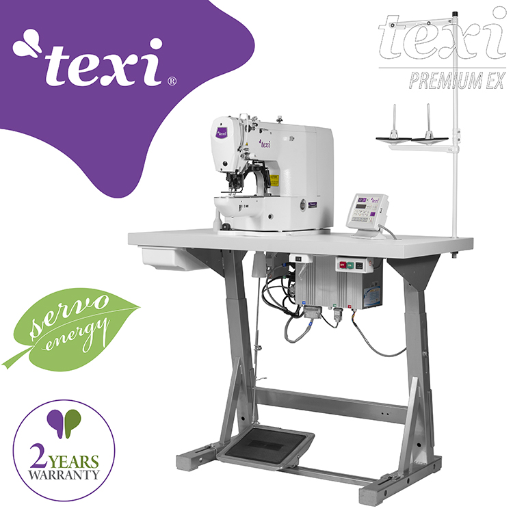 Electronic bartacking machine - complete machine with 2 years warranty