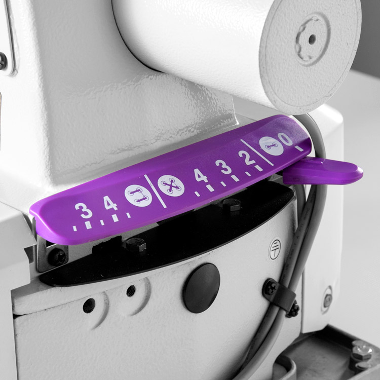 TEXI X PREMIUM EX - Button sewing machine with an electronic selection of stitches number and built-in AC Servo motor - the complete sewing machine with 2 years warranty - 5 Button sewing machine with an electronic selection of stitches number and built-in AC Servo motor - the complete sewing machine with 2 years warranty