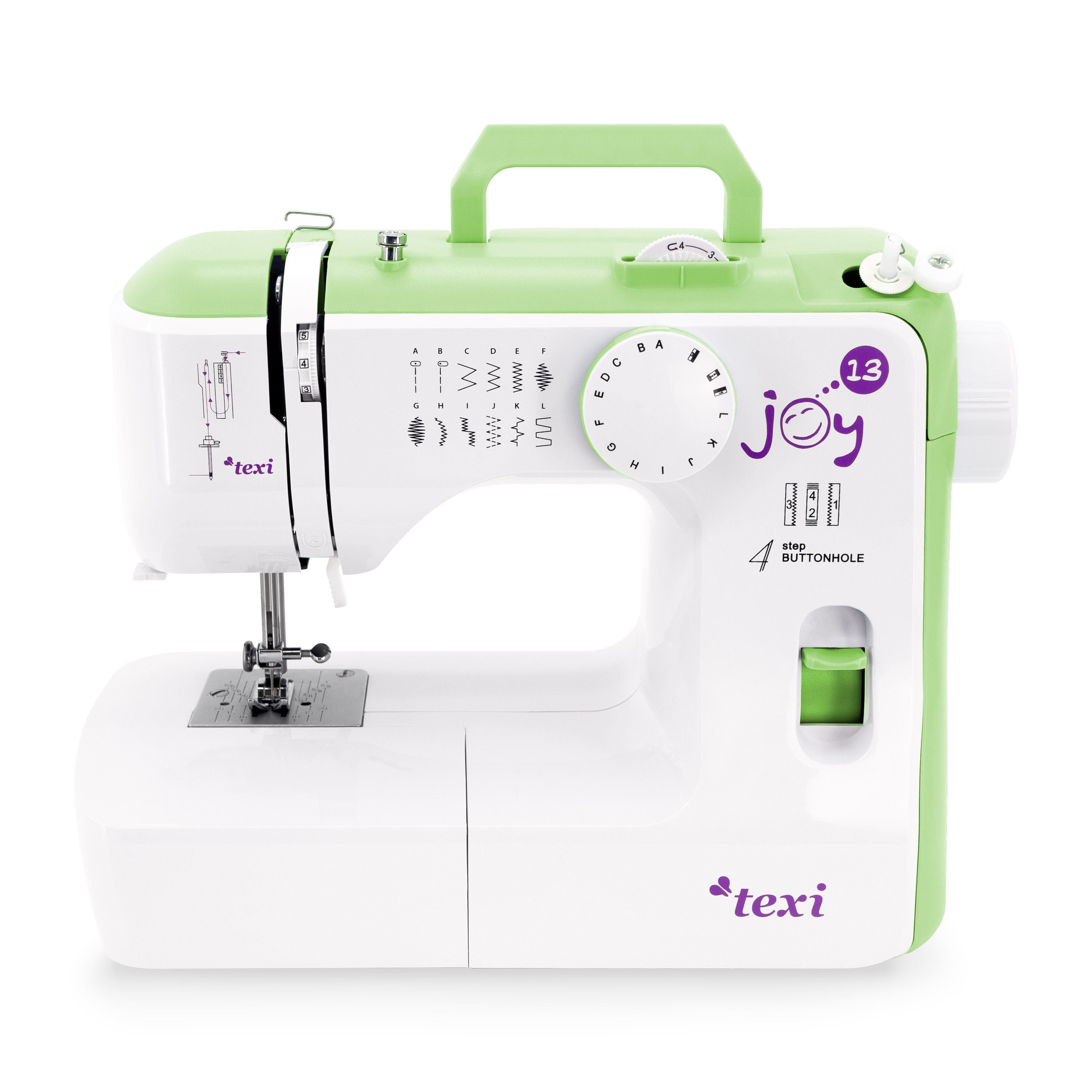 Multifunctional mechanical sewing machine, 13 stitches