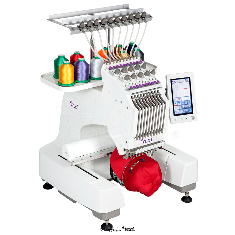TEXI IRIS 10 - Embroidery machine - 1-head, 10-needle - 9 Embroidery machine - 1-head, 10-needle
