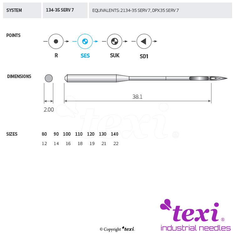 Sewing machine needle