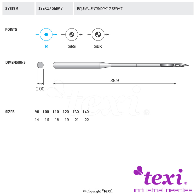 Sewing machine needle