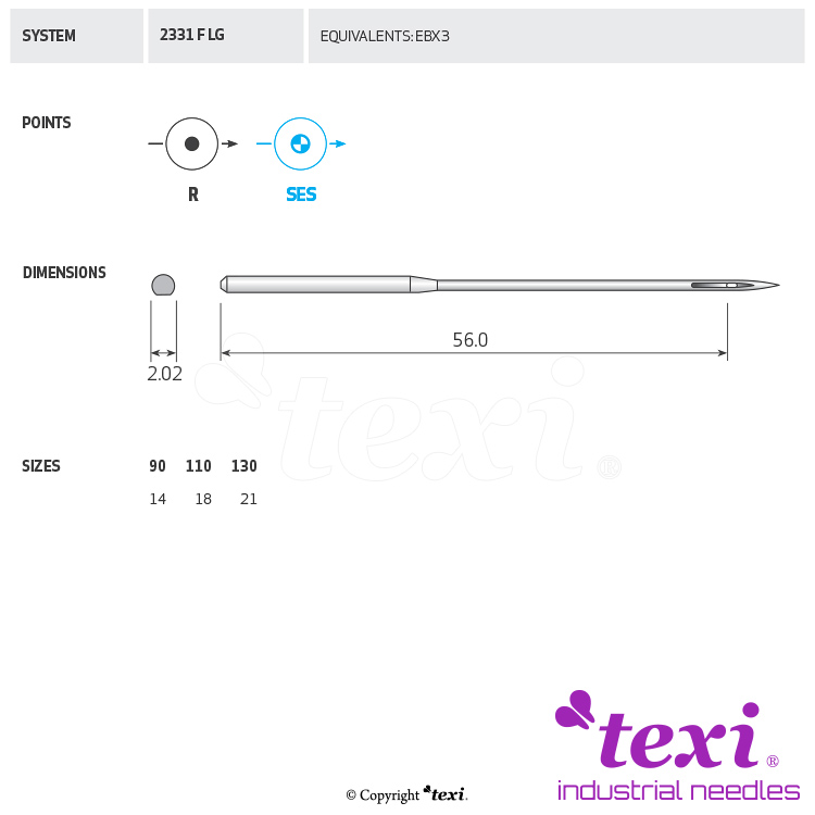 Sewing machine needle