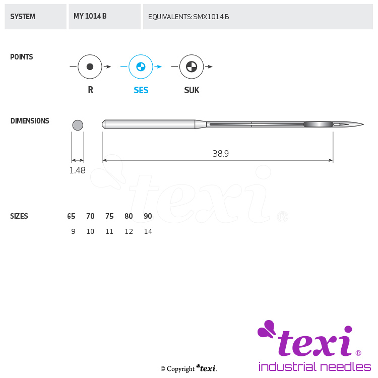 Sewing machine needle