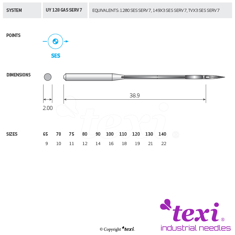 Sewing machine needle