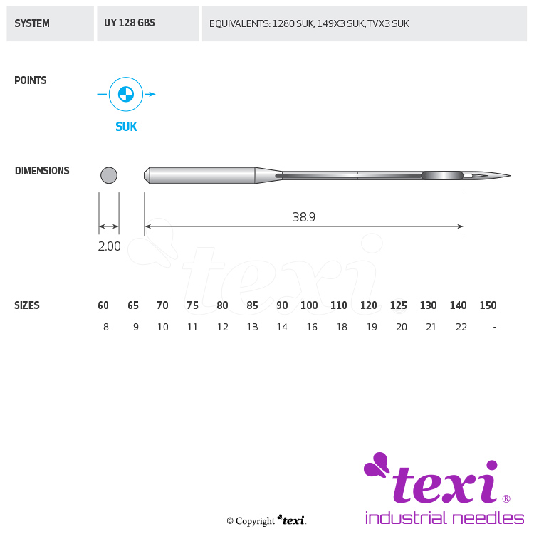 Sewing machine needle