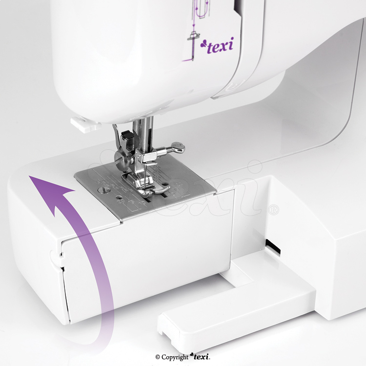 TEXI JOY 13 PINK KID SET - Multifunctional mechanical sewing machine, 13 stitches - 5 Multifunctional mechanical sewing machine, 13 stitches