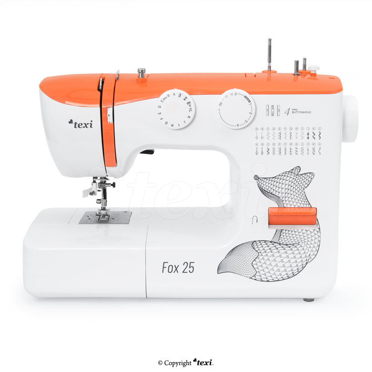 TEXI FOX 25 - Multifunctional mechanical sewing machine, 25 stitches - 3 Multifunctional mechanical sewing machine, 25 stitches