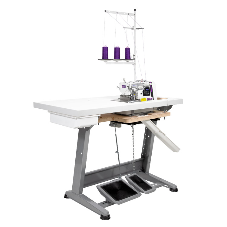 TEXI TRE 04 N PREMIUM EX - 1-needle, 3-threads mechatronic overlock machine with needles positioning - complete sewing machine with 2 years warranty - 2 1-needle, 3-threads mechatronic overlock machine with needles positioning - complete sewing machine with 2 years warranty