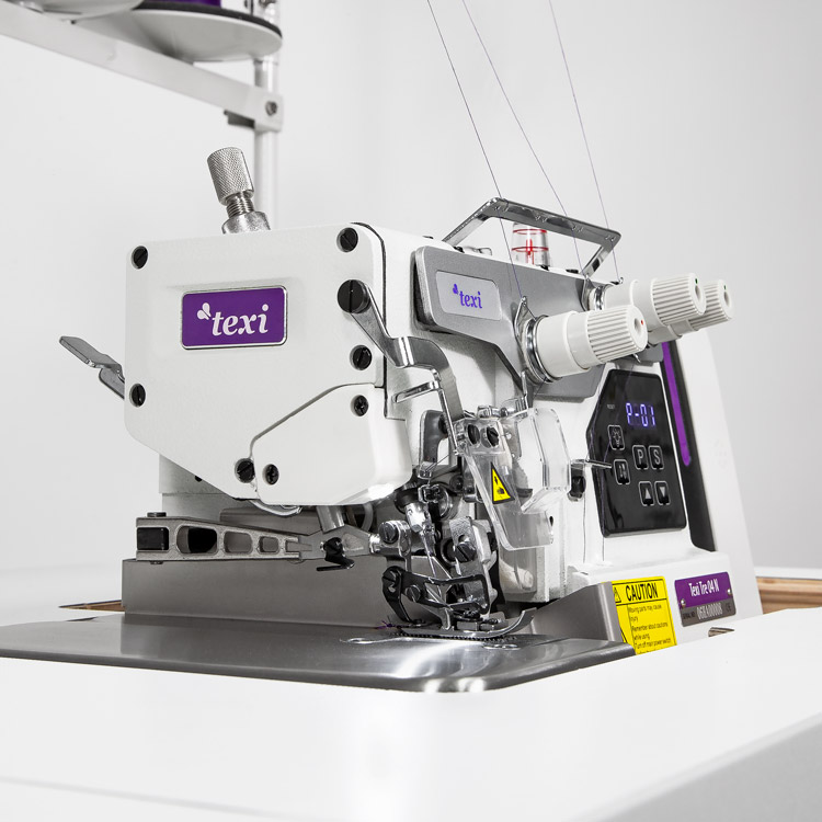TEXI TRE 04 N PREMIUM EX - 1-needle, 3-threads mechatronic overlock machine with needles positioning - complete sewing machine with 2 years warranty - 5 1-needle, 3-threads mechatronic overlock machine with needles positioning - complete sewing machine with 2 years warranty