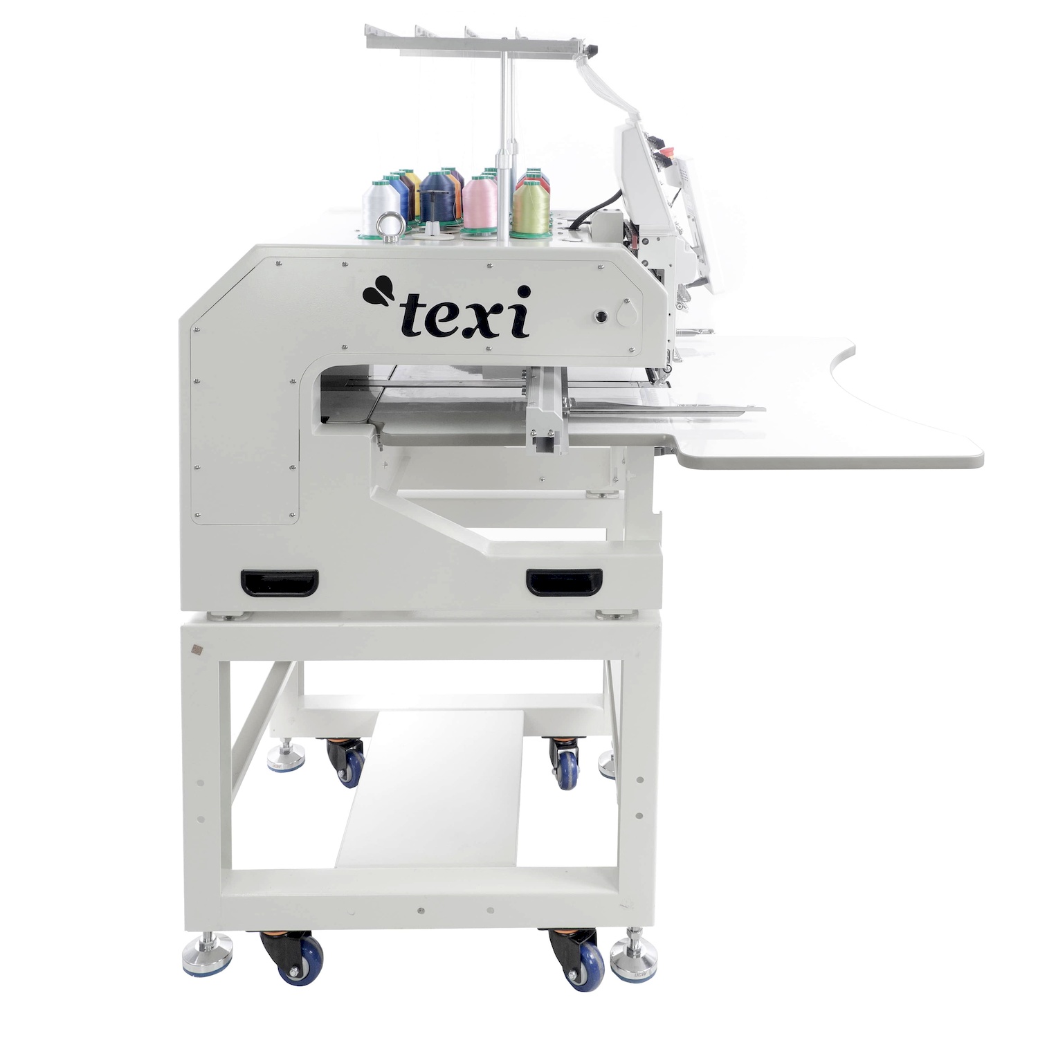 15 needle embroidery machine with working area 600 x 400 mm + hoop SET + FREE thread set