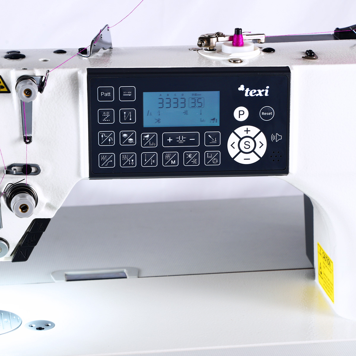 TEXI TRONIC 6F PREMIUM - Automatic single needle lockstitch machine TEXI TRONIC 6F, light and medium fabrics - 2 Automatic single needle lockstitch machine TEXI TRONIC 6F, light and medium fabrics