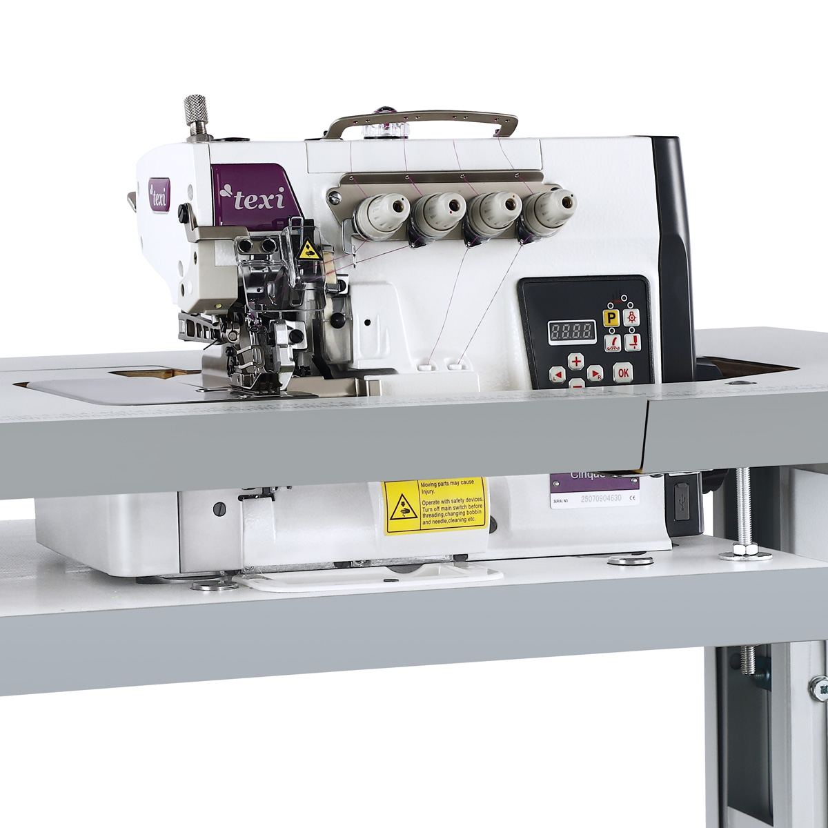 Overlock 2-needle, 5-thread TEXI CINQUE 1F