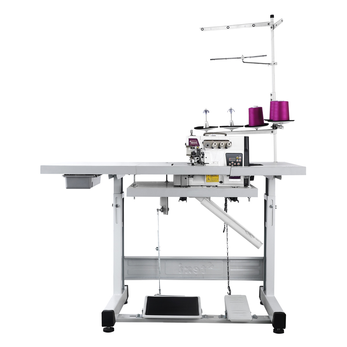 Rolled hem overlock 1-needle, 3-thread TEXI ORLO 1F