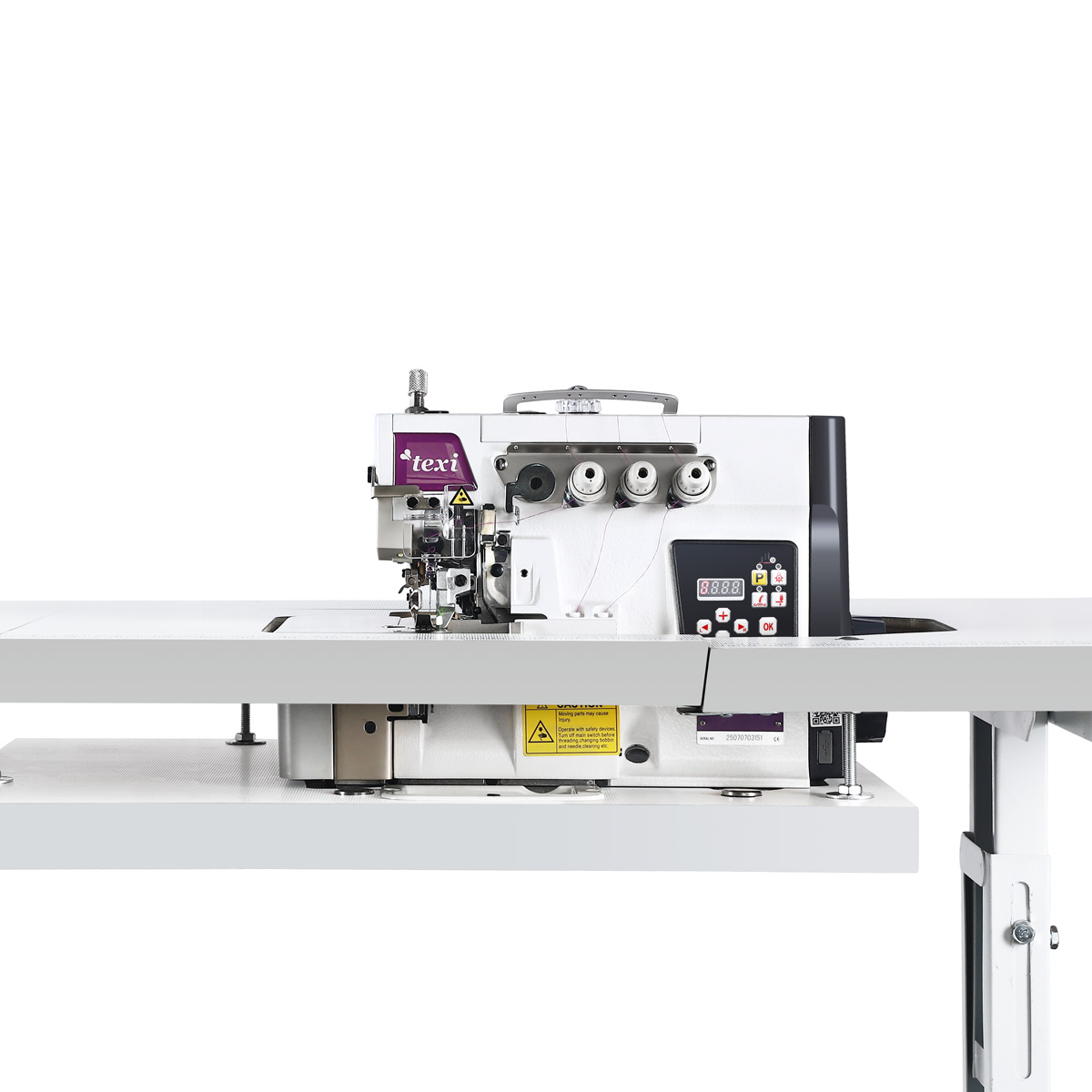 TEXI ORLO 1F PREMIUM - Rolled hem overlock 1-needle, 3-thread TEXI ORLO 1F - 2 Rolled hem overlock 1-needle, 3-thread TEXI ORLO 1F
