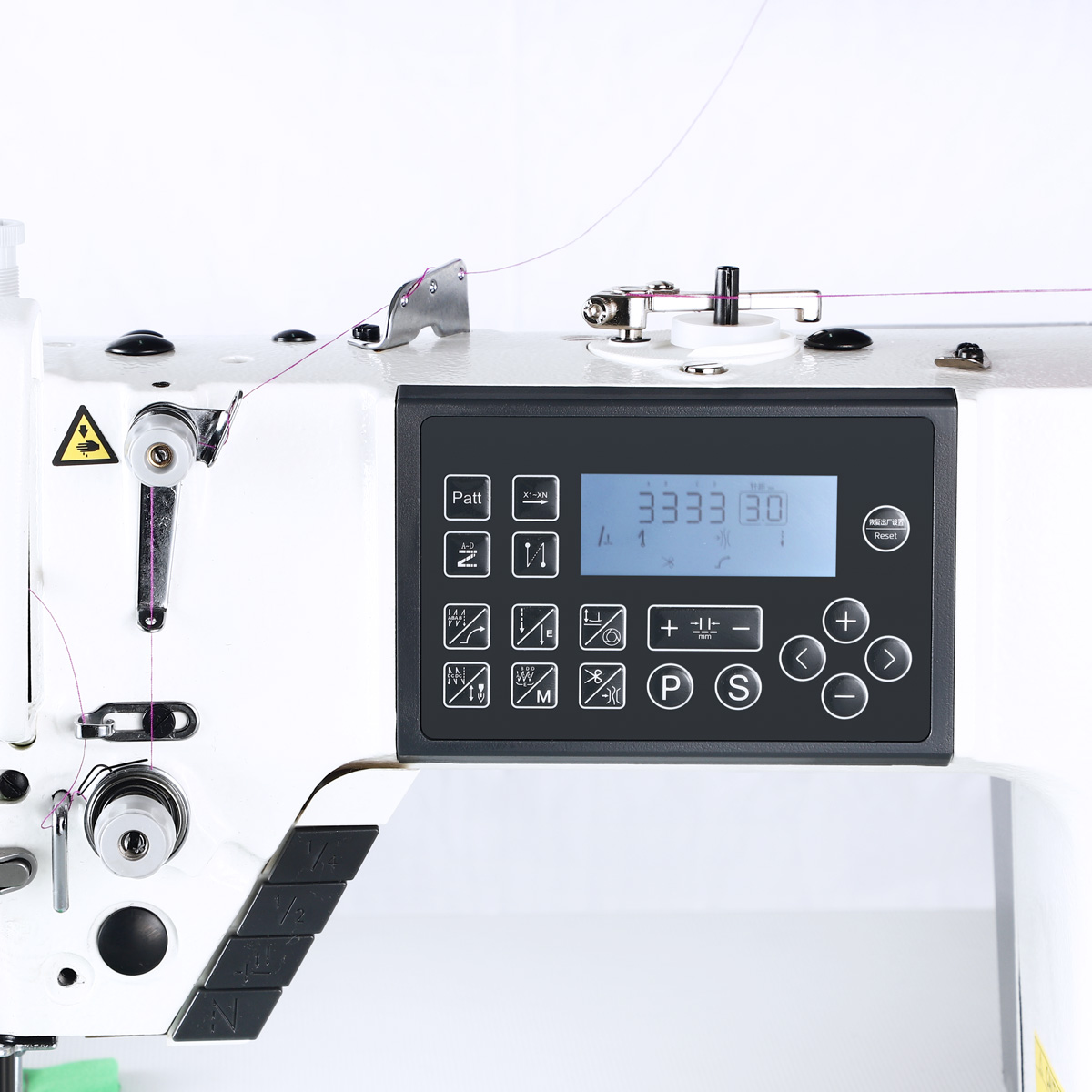 Automatic lockstitch machine with needle feed TEXI TRONIC 7F NF