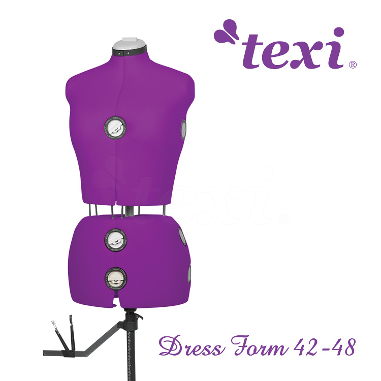 TEXI DRESS FORM 42-48 - Dress form, adjustable size 42-48 - 1 Dress form, adjustable size 42-48