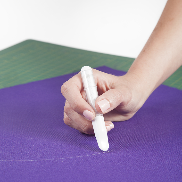 TEXI 4040 WHITE - Tailor chalk pen with applicator, white color - 1 Tailor chalk pen with applicator, white color