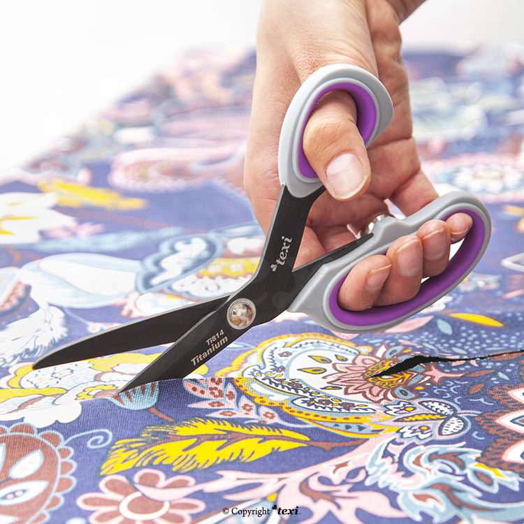  8 1/4" (21 cm) Titanium coated, professional dressmaker scissors